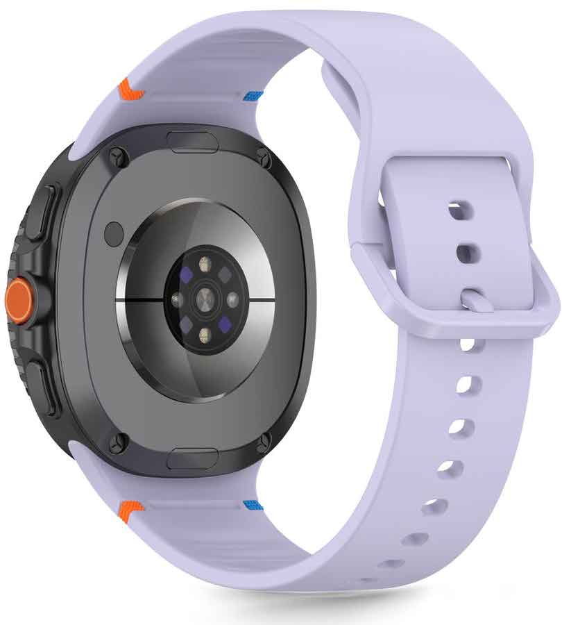 Силиконова Каишка за Samsung Watch 8/ 8 Classic 40/ 44/ 46mm, Tech-Protect Silicone Band, Лилав (2)