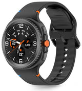 Силиконова Каишка за Samsung Watch 8/ 8 Classic 40/ 44/ 46mm, Tech-Protect Silicone Band, Черен