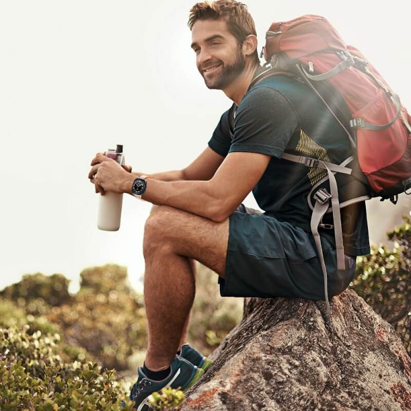 Текстилна Каишка за Samsung Ultra 47 mm, Tech-Protect Nylon Band, Черен (5)