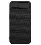 Magsafe Калъф с Плъзгач за Камера за iPhone 17e/ 16e, Nillkin CamShield Pro Mag Case, Черен (3)