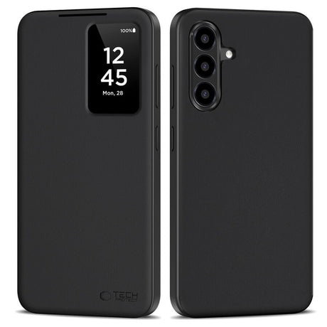 Активен Калъф за Samsung A17, Tech-Protect Smart Wallet Book Case, Черен