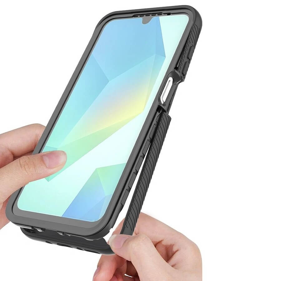 Цялостен Калъф за Samsung A17, Tech-Protect Defense 360 Case, Черен (2)