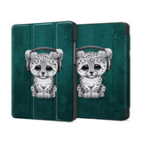 Защитен Калъф за Samsung Tab A11/ A9 8.7", Tech-Protect Trifold Sad Cat Case, Зелен (2)