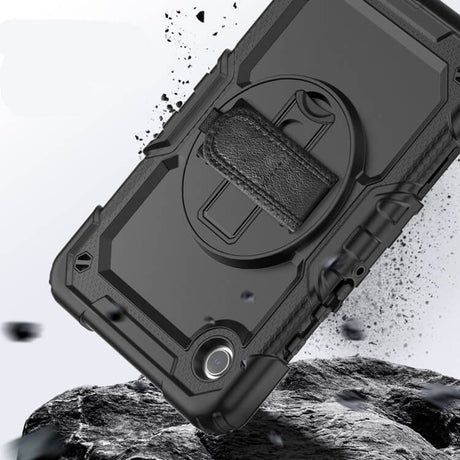 Калъф с Дръжка за Samsung Tab A11 Plus/ A9 Plus 11", Tech-Protect Solid360 Case, Черен (3)