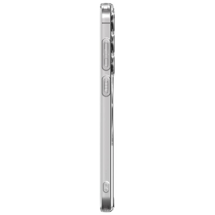 Magsafe Калъф за Samsung S25 FE, Spigen Ultra Hybrid Case, Бял (3)
