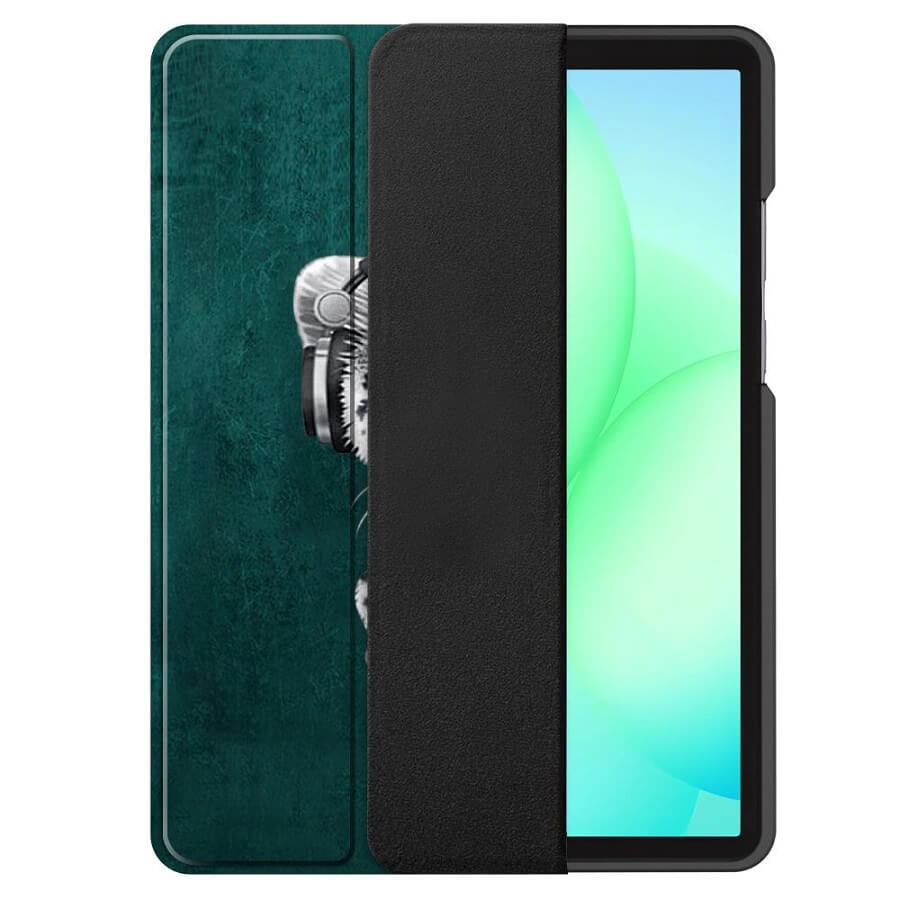 Защитен Калъф за Samsung Tab A11 Plus/ A9 Plus 11", Tech-Protect Trifold Sad Cat Case, Зелен (3)