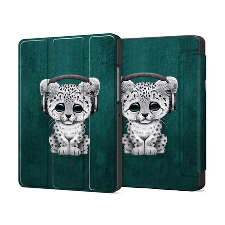 Защитен Калъф за Samsung Tab A11 Plus/ A9 Plus 11", Tech-Protect Trifold Sad Cat Case, Зелен (2)