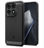 Противоударен Калъф за Xiaomi 15T, Spigen Rugged Armor Case, Черен