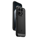 Противоударен Калъф за Xiaomi 15T, Spigen Rugged Armor Case, Черен (6)