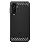 Противоударен Силиконов Калъф за Samsung A17, Spigen Rugged Armor Case, Черен (2)