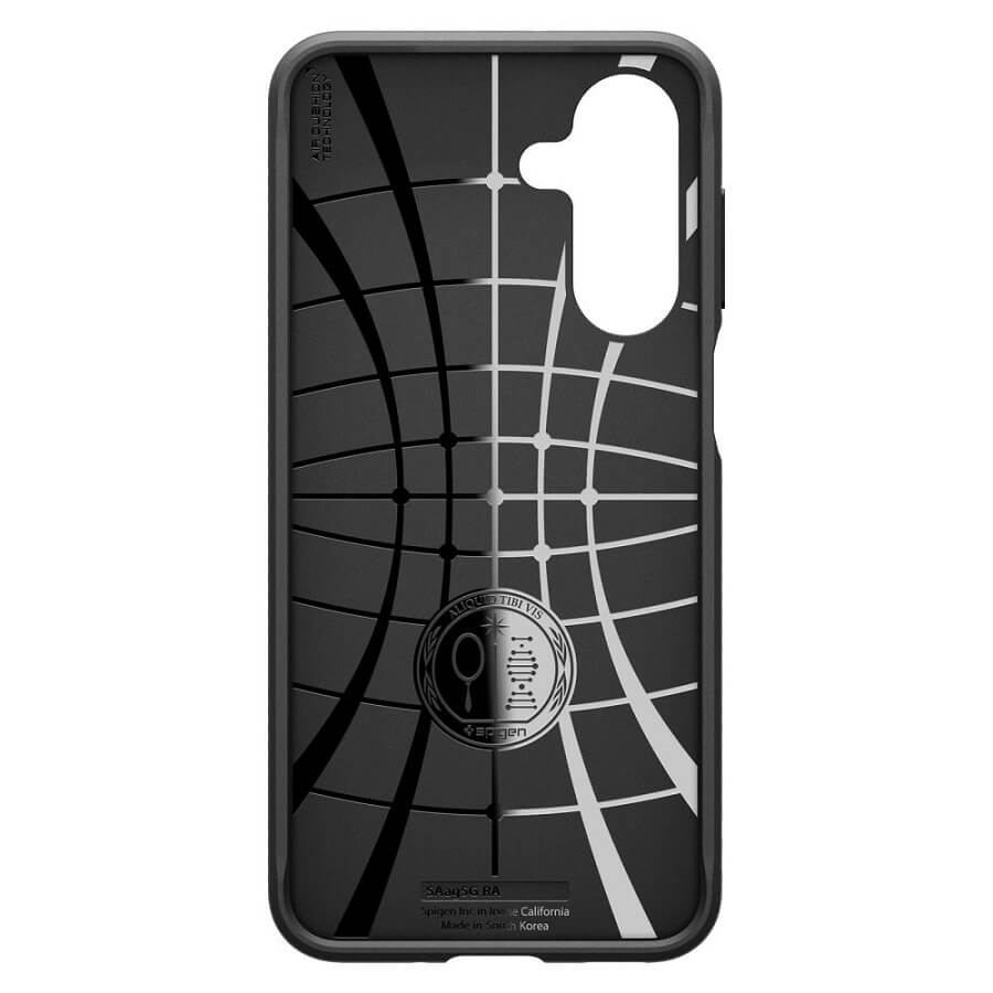 Противоударен Силиконов Калъф за Samsung A17, Spigen Rugged Armor Case, Черен (3)