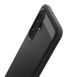Противоударен Силиконов Калъф за Samsung A17, Spigen Rugged Armor Case, Черен (7)