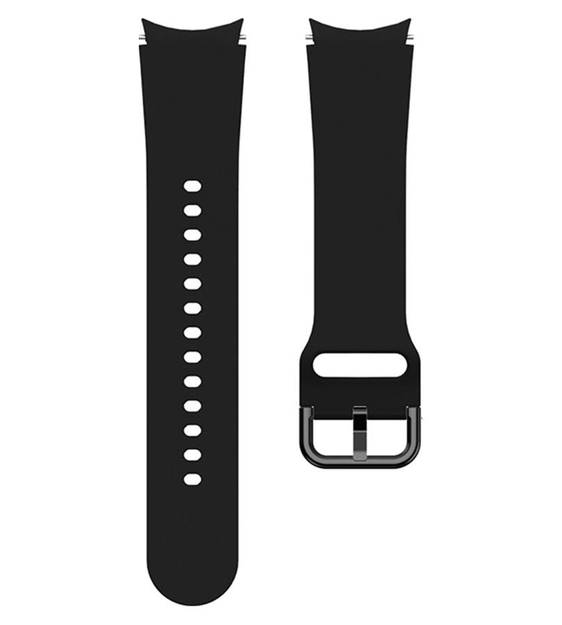Силиконова Каишка за Samsung Watch 4/ 5/ 6/ 7/ FE, Tech-Protect IconBand, Черен (3)