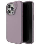 Magsafe Калъф за iPhone 15 Pro Max, ZAGG Manhatan Snap Ultra Slim Case, Сиво/Лилав