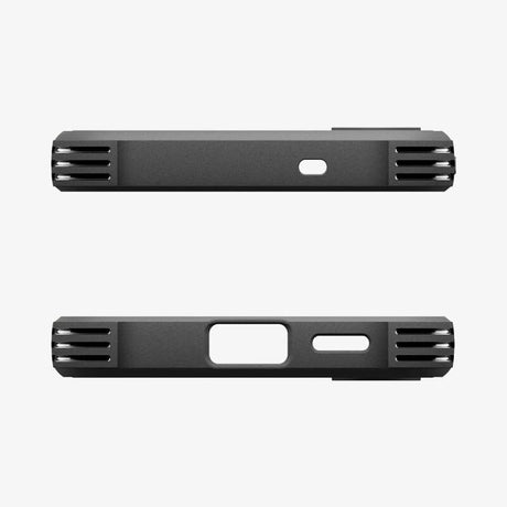 Magsafe Силиконов Калъф за Samsung S25 FE, Spigen Core Armor Case, Черен (6)