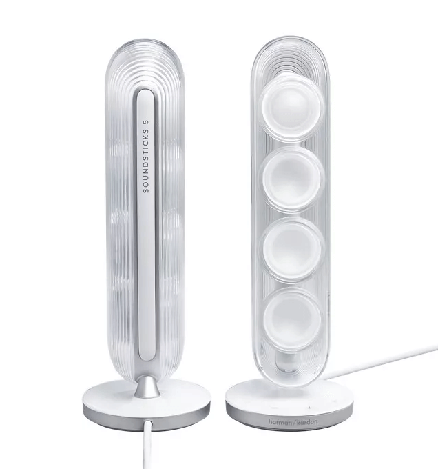 Безжична Колона, Harman Kardon SoundSticks 5, Бял (3)