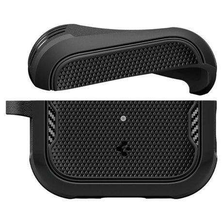 Противоударен Калъф за Apple Airpods Pro 3, Spigen Core Armor Case, Черен (4)