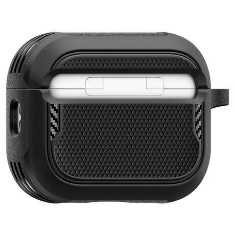 Противоударен Калъф за Apple Airpods Pro 3, Spigen Core Armor Case, Черен (7)
