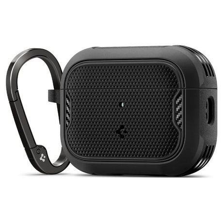Противоударен Калъф за Apple Airpods Pro 3, Spigen Core Armor Case, Черен