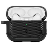 Противоударен Калъф за Apple Airpods Pro 3, Spigen Core Armor Case, Черен (3)