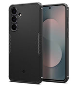 Magsafe Силиконов Калъф за Samsung S25 FE, Spigen Core Armor Case, Черен