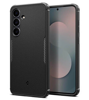Magsafe Силиконов Калъф за Samsung S25 FE, Spigen Core Armor Case, Черен