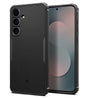 Magsafe Силиконов Калъф за Samsung S25 FE, Spigen Core Armor Case, Черен
