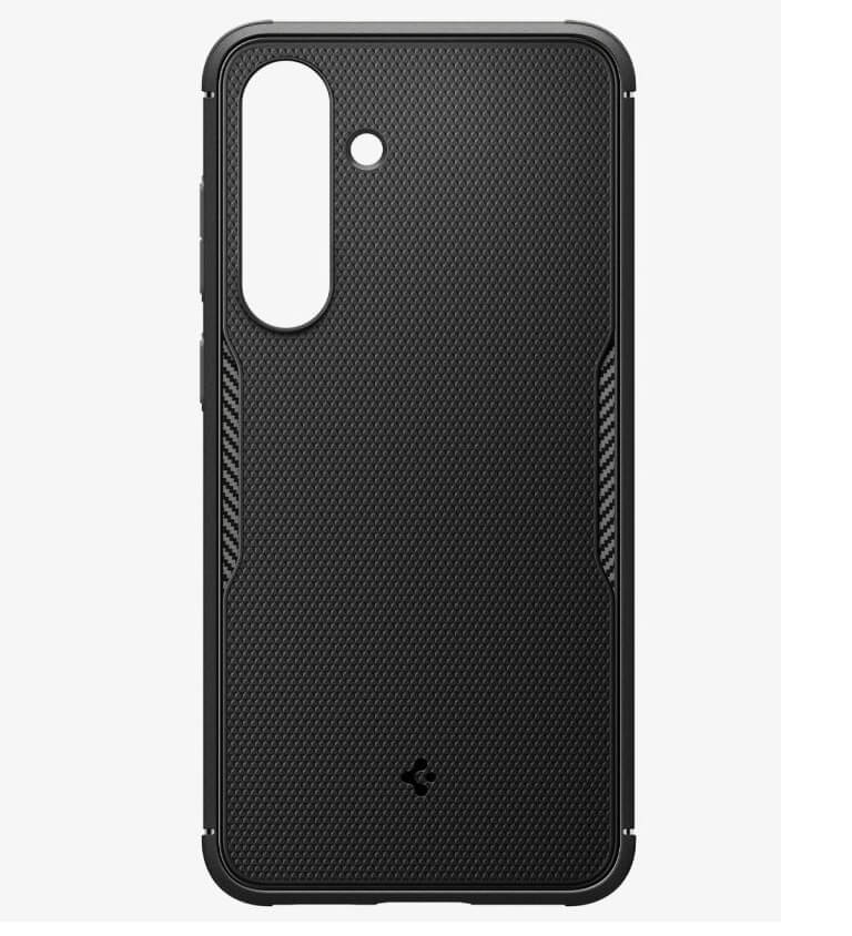 Magsafe Силиконов Калъф за Samsung S25 FE, Spigen Core Armor Case, Черен (3)