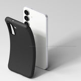 Противоударен Силиконов Калъф за Samsung S25 FE, Ringke Onyx Case, Черен (4)