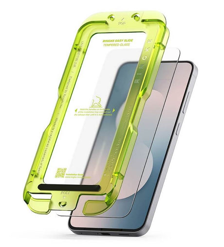 Стъклен Протектор за Samsung S25 FE, Ringke Easy Slide Glass 2бр., Прозрачен (2)