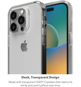 Калъф за iPhone 14 Pro, ZAGG Gear4 Crystal Palace Tritan Renew Case, Прозрачен (2)