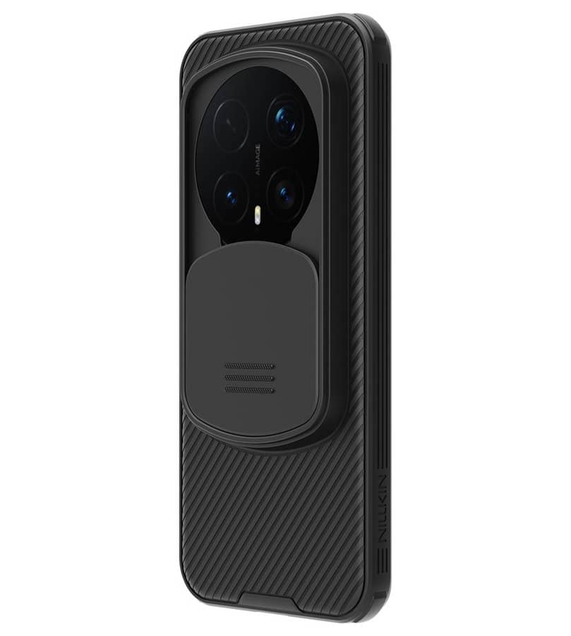 Калъф с Плъзгач за Камера за Honor Magic 8 Pro, Nillkin CamShield Pro Case, Черен