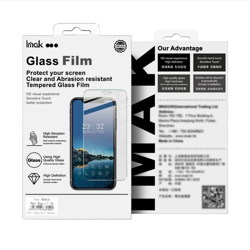 Протектор за Honor Magic 8 Lite, Imak H Tempered Glass, Прозрачен (10)
