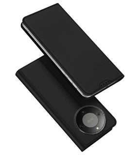 Кожен Калъф за Honor Magic 8 Lite, Dux Ducis Skin Pro Book Case, Черен