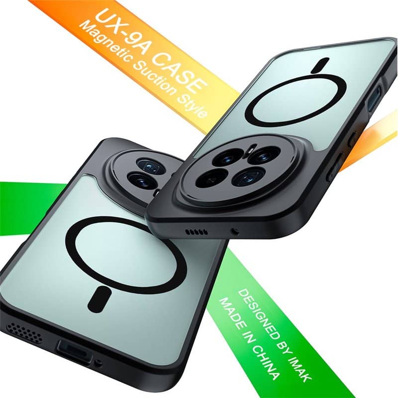 Magsafe Калъф за Honor Magic 8 Pro, Imak UX-9A Case, Черен (8)