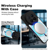 Magsafe Калъф за Honor Magic 8 Pro, Imak UX-9A Case, Черен (4)