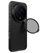 Magsafe Калъф за Honor Magic 8 Pro, Nillkin CamShield Prop Mag Case, Черен (4)