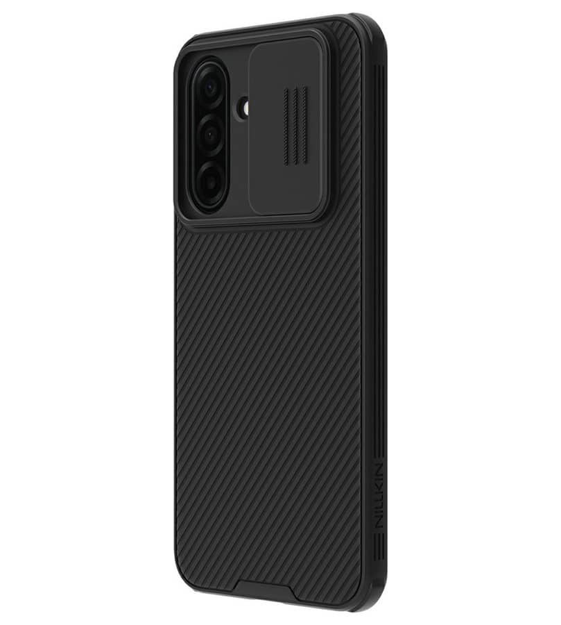 Калъф с Плъзгач за Камера за Samsung A17, Nillkin CamShield Pro Case, Черен