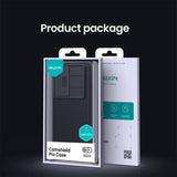 Калъф с Плъзгач за Камера за Samsung S26 Plus, Nillkin CamShield Pro Case, Черен (12)