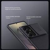 Калъф с Плъзгач за Камера за Samsung S26, Nillkin CamShield Pro Case, Черен (11)