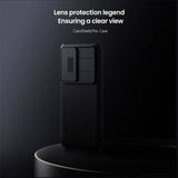 Калъф с Плъзгач за Камера за Samsung S26, Nillkin CamShield Pro Case, Черен (7)
