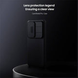Калъф с Плъзгач за Камера за Samsung S26 Ultra, Nillkin CamShield Pro Case, Черен (7)