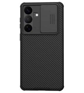 Калъф с Плъзгач за Камера за Samsung S26 Plus, Nillkin CamShield Pro Case, Черен
