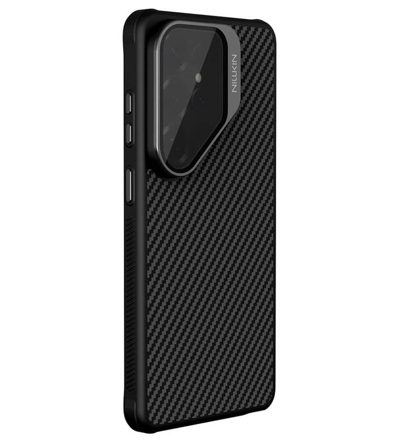 Magsafe Калъф за Samsung S26 Ultra, Nillkin CamShield CarboProp Mag Case, Черен (3)