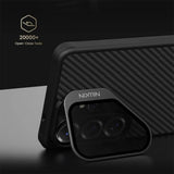 Magsafe Калъф за Samsung S26 Ultra, Nillkin CamShield CarboProp Mag Case, Черен (8)
