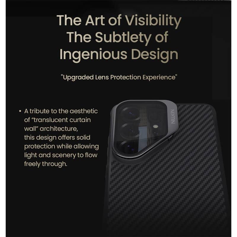 Magsafe Калъф за Samsung S26 Ultra, Nillkin CamShield CarboProp Mag Case, Черен (7)