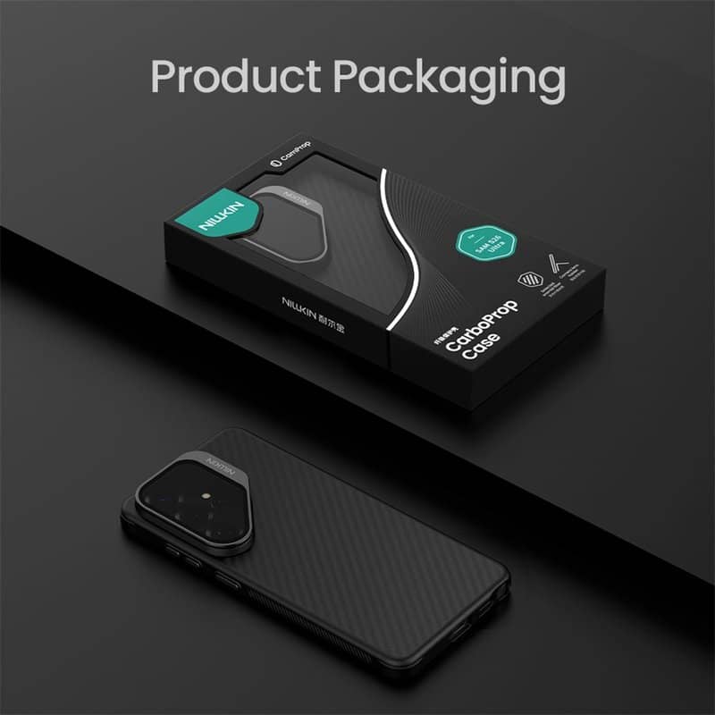 Magsafe Калъф за Samsung S26 Ultra, Nillkin CamShield CarboProp Mag Case, Черен (10)