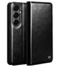 Кожен Калъф за Samsung S26, Qialino Book Case, Черен