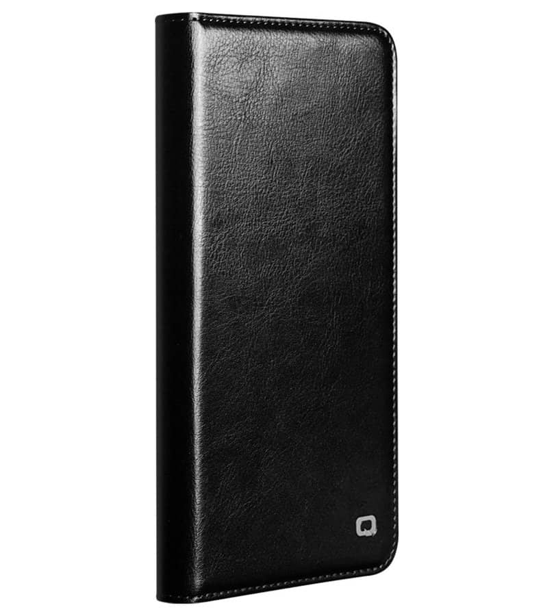 Кожен Калъф за Samsung S26, Qialino Book Case, Черен (5)