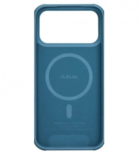 Magsafe Калъф за iPhone 17 Pro, Pitaka Aramid ProGuard Moonrise Case, Син (3)